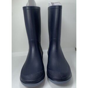 Cat And Jack Rain Boot Blue Size 3 Kids Unisex